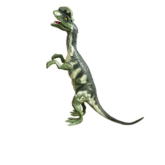 Vintage Jurassic Park Dilophosaurus Dinosaur Action Figure 1993 Kenner JP.02 - Picture 1 of 3
